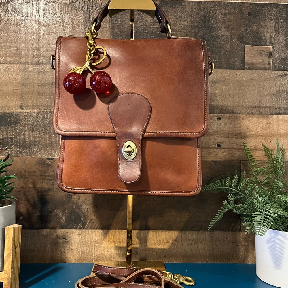 Coach Station Bag British Tan Vintage Pre 94